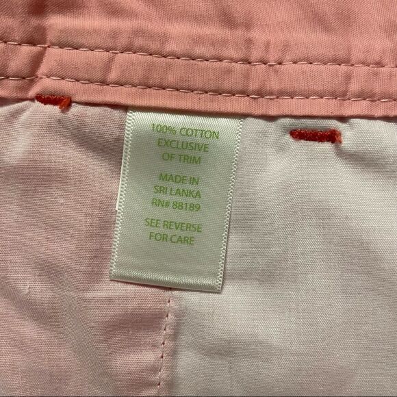 Lilly Pulitzer ~ pink Callahan chino shorts ~ size 2 - Picture 3 of 7